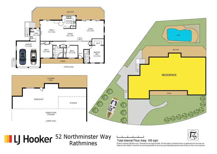 Floorplan of Homely house listing, 52 Northminster Way, Rathmines NSW 2283