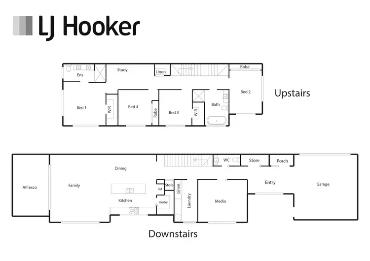 Floorplan of Homely townhouse listing, 2/42 Diamantina Circuit, Harrington NSW 2427