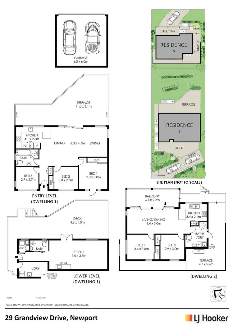 Floorplan of Homely house listing, 29 Grandview Drive, Newport NSW 2106