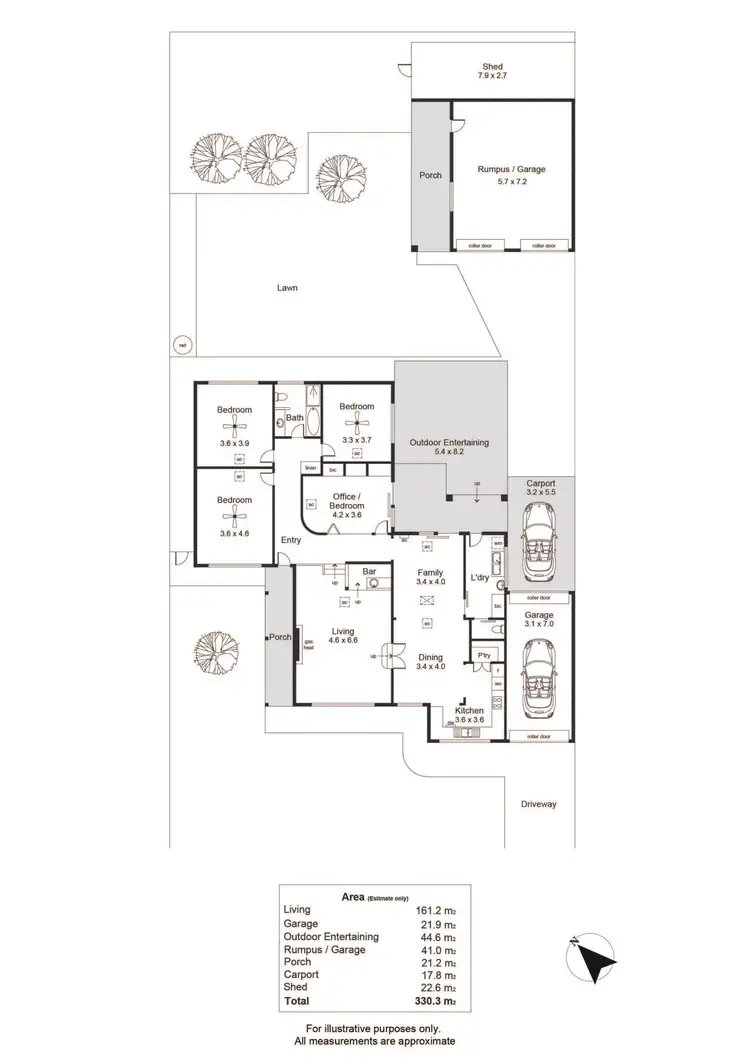 Floorplan of Homely house listing, 25 Lysle Street, Brooklyn Park SA 5032