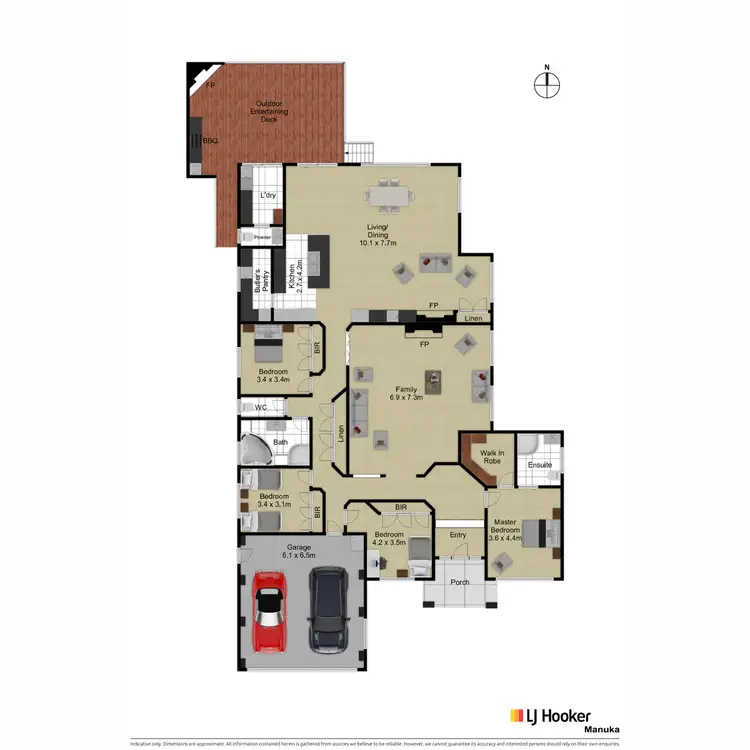Floorplan of Homely house listing, 4 Colverwell Crescent, Jerrabomberra NSW 2619