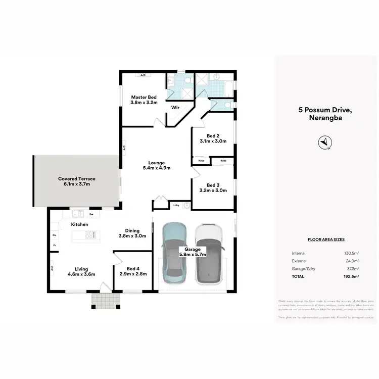 Floorplan of Homely house listing, 5 Possum Drive, Narangba QLD 4504