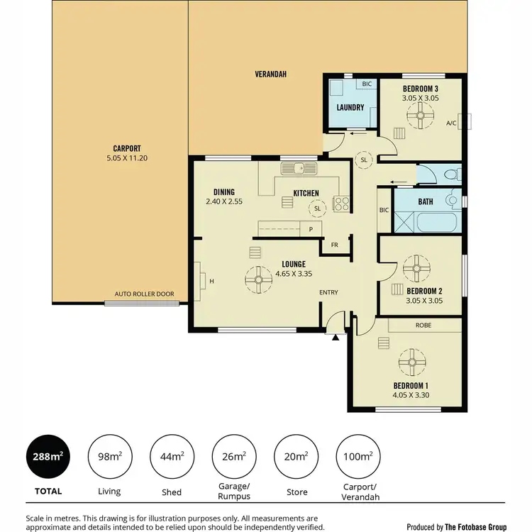 Floorplan of Homely house listing, 19 Charles Street, Valley View SA 5093