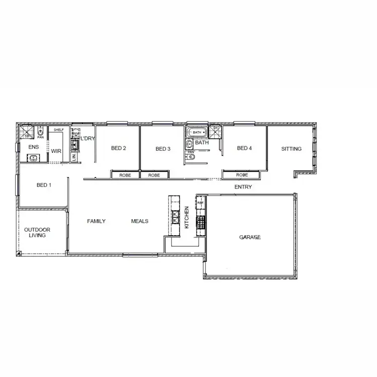 Floorplan of Homely house listing, 18 Barunga Street, Yarrabilba QLD 4207
