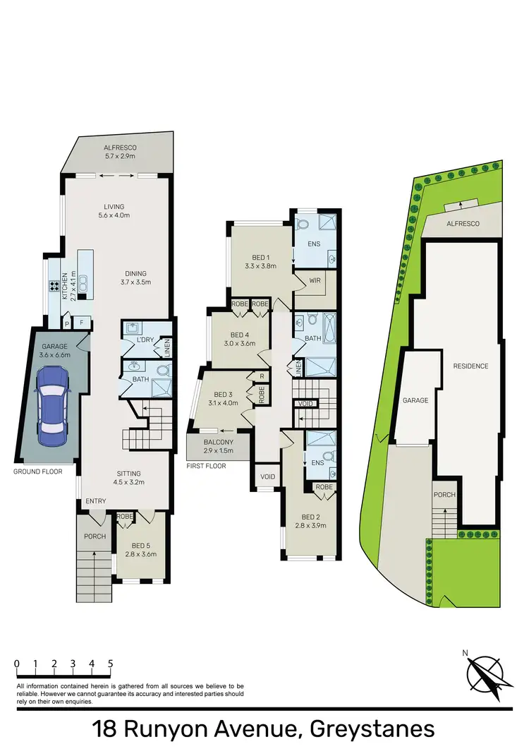 Floorplan of Homely house listing, 18 Runyon Avenue, Greystanes NSW 2145