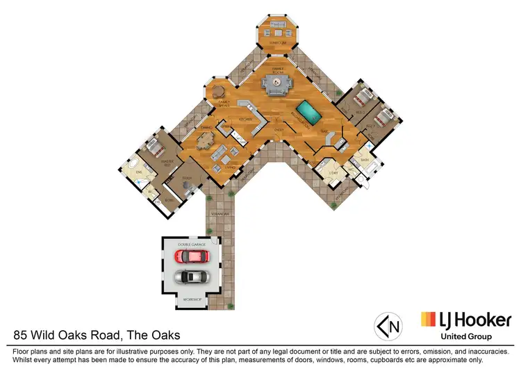Floorplan of Homely house listing, 85 Wild Oaks Road, The Oaks NSW 2570