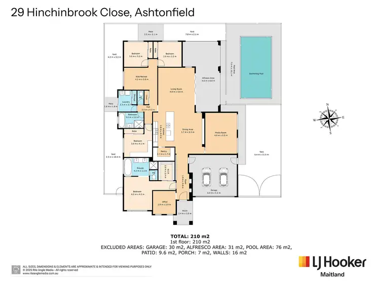 Floorplan of Homely house listing, 29 Hinchinbrook Close, Ashtonfield NSW 2323
