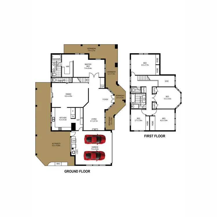 Floorplan of Homely house listing, 22 Castle Hill Drive, Murrumba Downs QLD 4503
