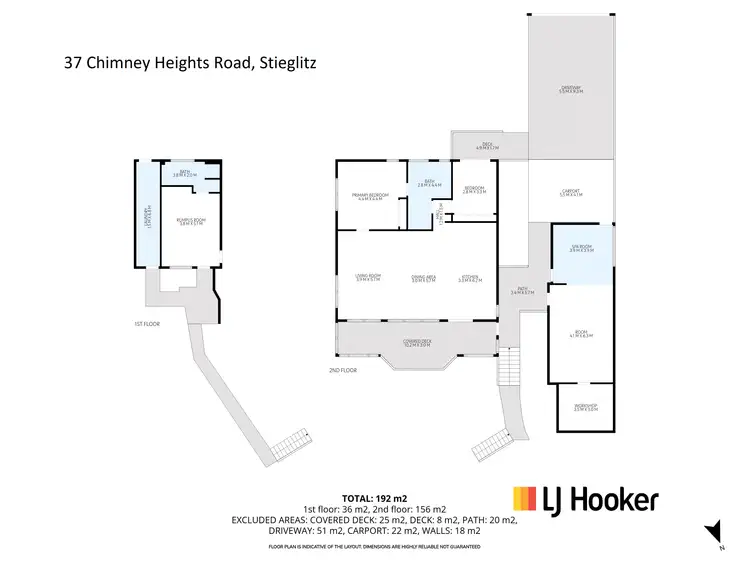 Floorplan of Homely house listing, 37 Chimney Heights Road, Stieglitz TAS 7216