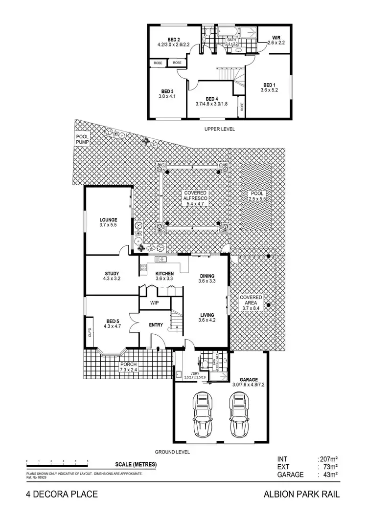 Floorplan of Homely house listing, 4 Decora Place, Albion Park Rail NSW 2527