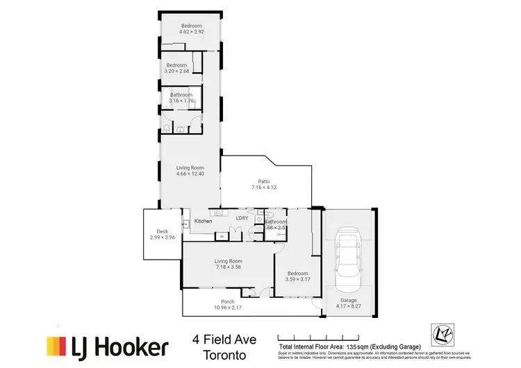 Floorplan of Homely house listing, 4 Field Avenue, Toronto NSW 2283