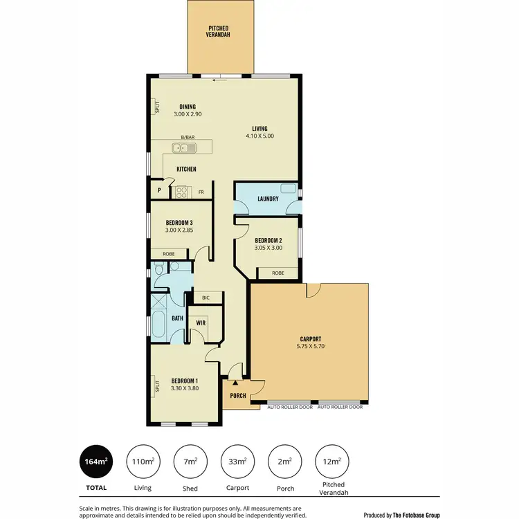 Floorplan of Homely house listing, 22 Wallace Drive, Craigmore SA 5114