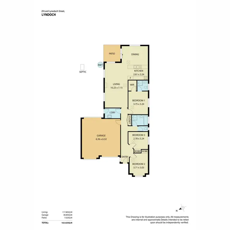 Floorplan of Homely house listing, 29 Lord Lynedoch Street, Lyndoch SA 5351