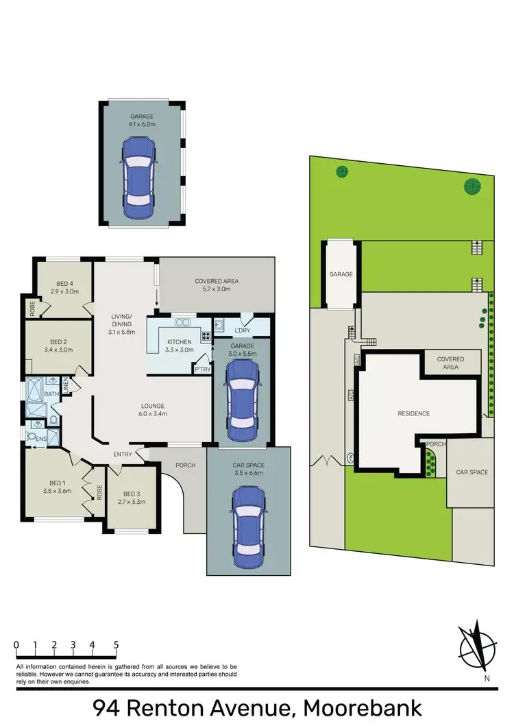 Floorplan of Homely house listing, 94 Renton Avenue, Moorebank NSW 2170