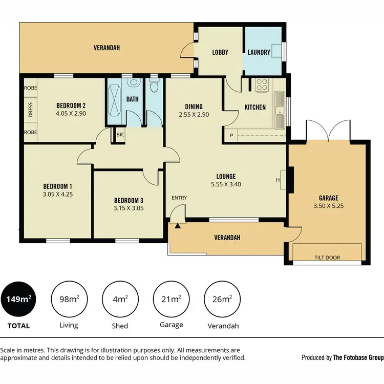 Floorplan of Homely house listing, 35 Jackson Terrace, Enfield SA 5085