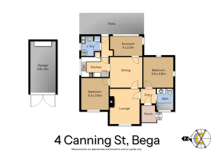 Floorplan of Homely house listing, 4 Canning Street, Bega NSW 2550