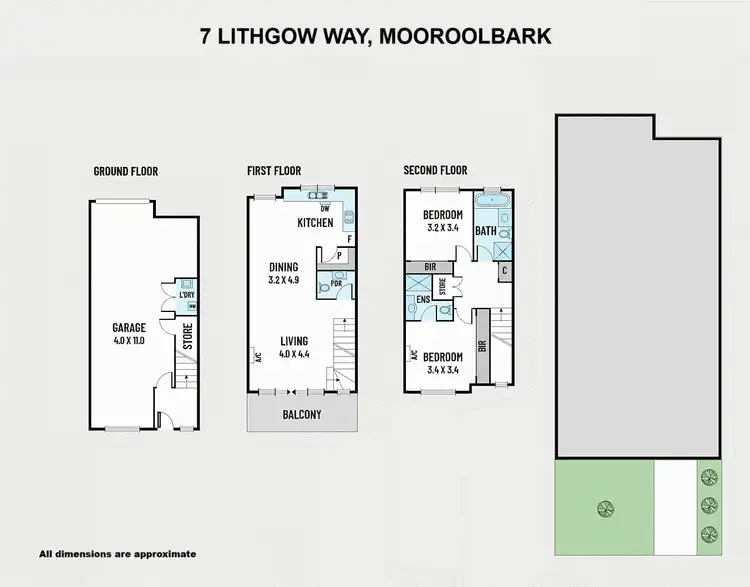 Floorplan of Homely house listing, 7 Lithgow Way, Mooroolbark VIC 3138