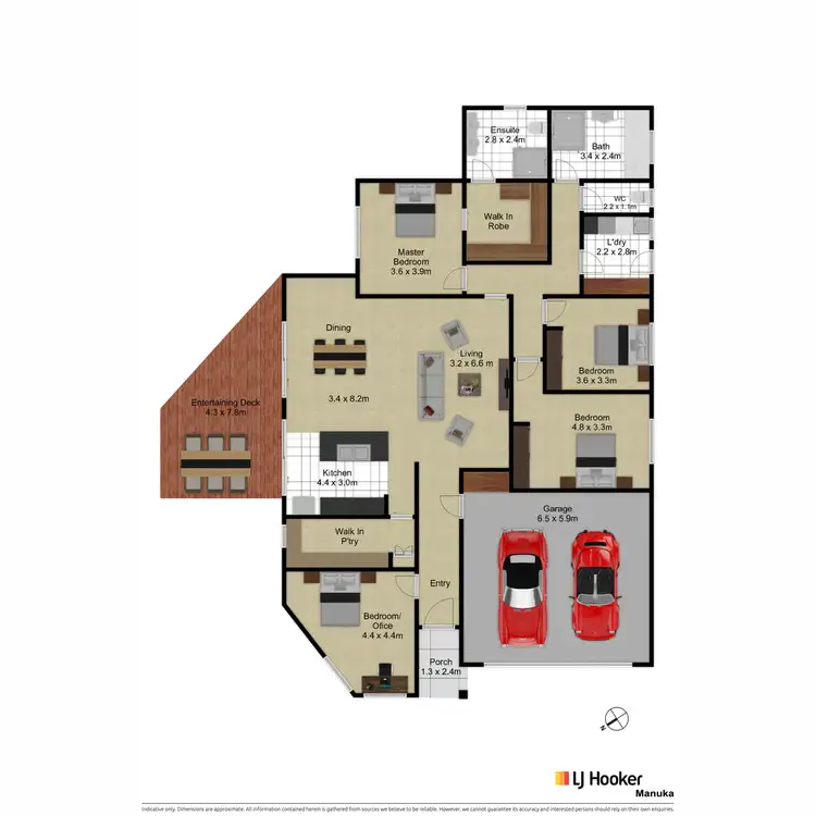 Floorplan of Homely house listing, 9 Photinia Street, Tralee NSW 2620