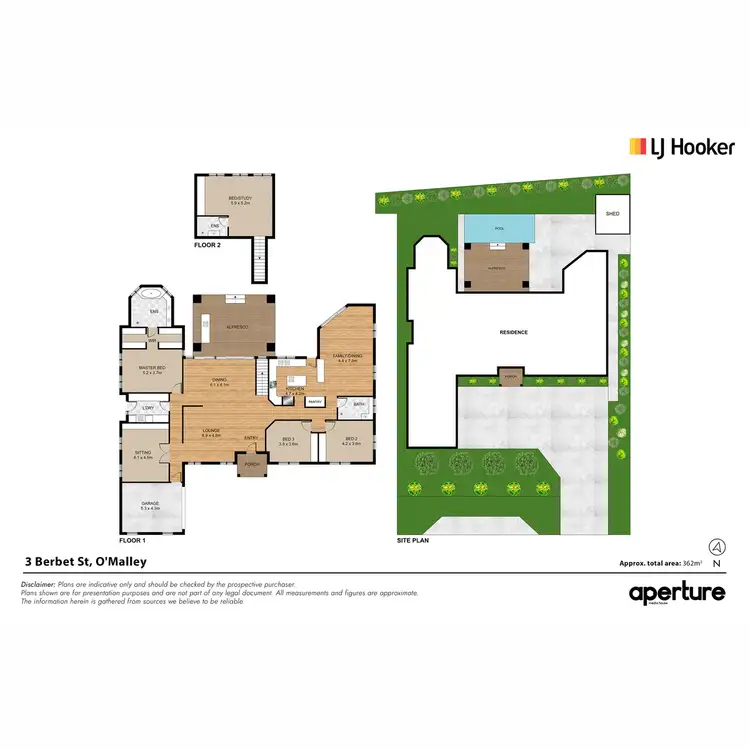 Floorplan of Homely house listing, 3 Berbet Street, O'malley ACT 2606