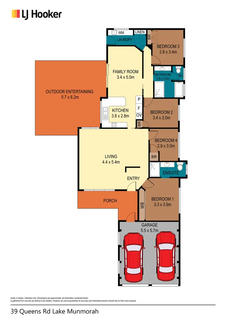 Floorplan of Homely house listing, 39 Queens Road, Lake Munmorah NSW 2259