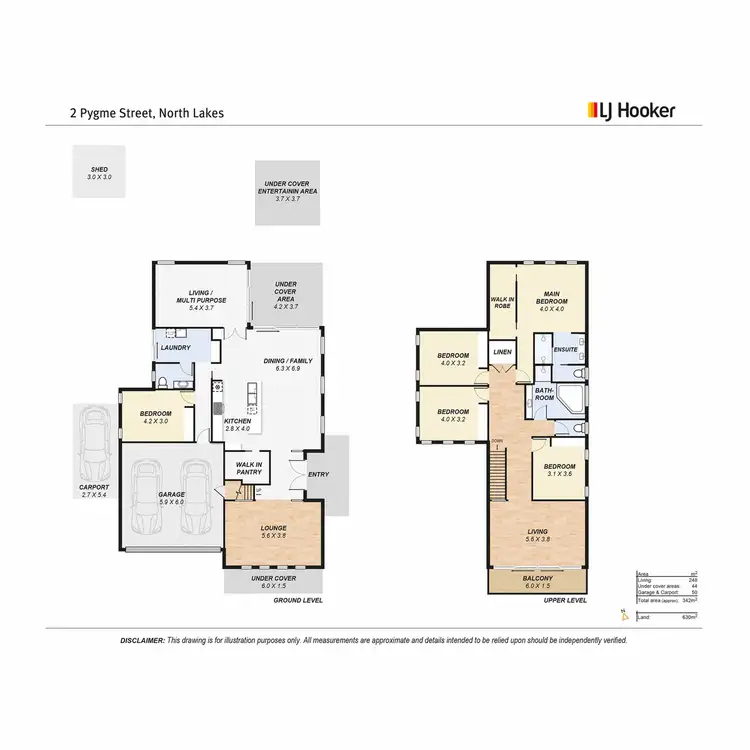 Floorplan of Homely house listing, 2 Pygme Street, North Lakes QLD 4509