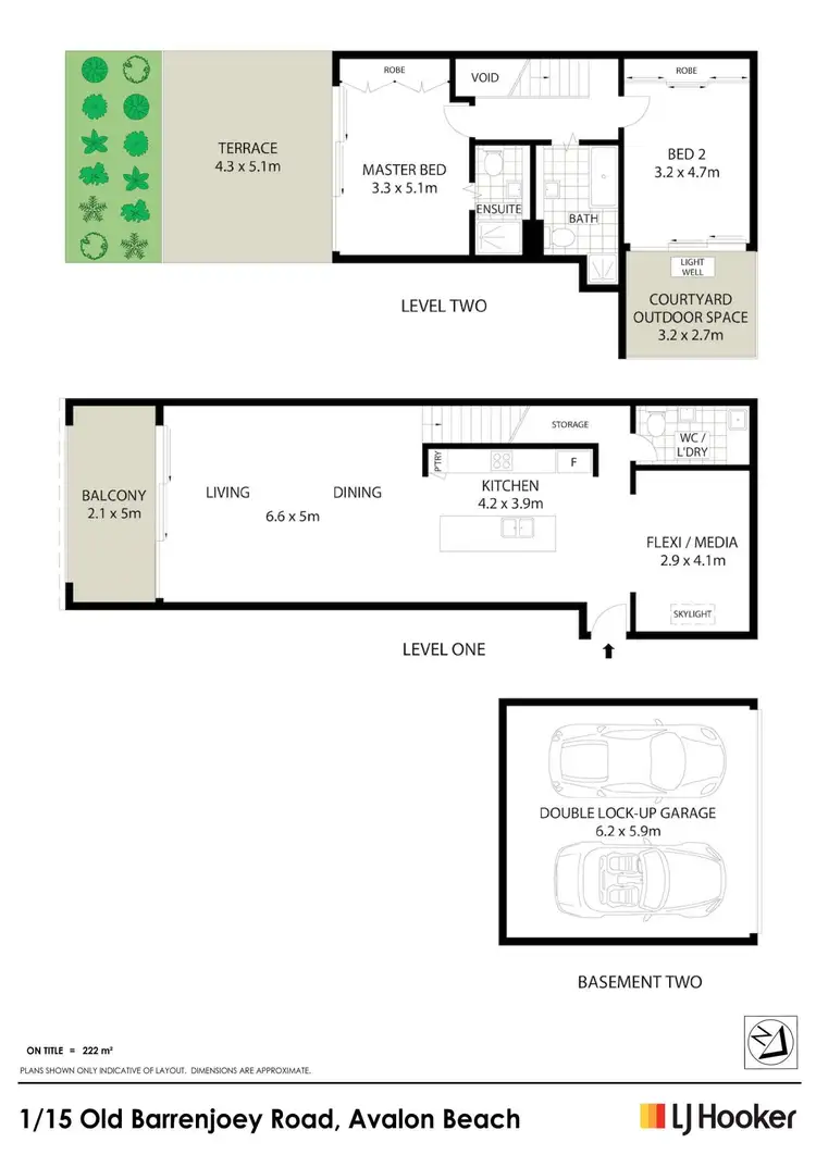 Floorplan of Homely apartment listing, 1/15 Old Barrenjoey Road, Avalon Beach NSW 2107