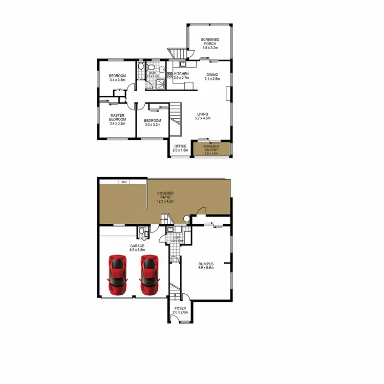 Floorplan of Homely house listing, 197 School Road, Kallangur QLD 4503