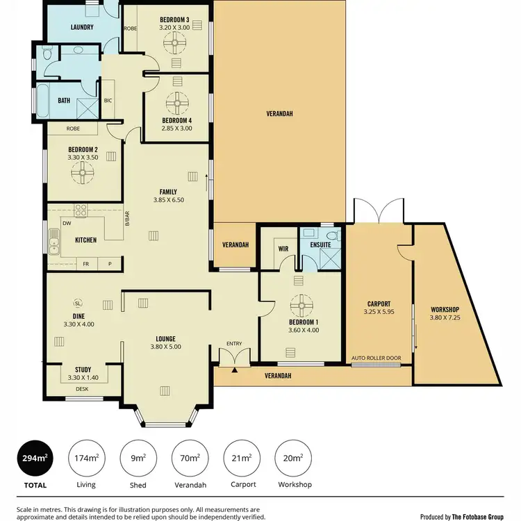 Floorplan of Homely house listing, 49 Perre Drive, Craigmore SA 5114
