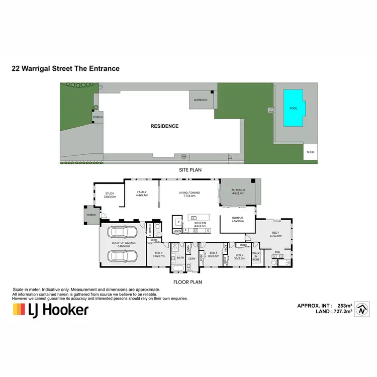 Floorplan of Homely house listing, 22 Warrigal Street, The Entrance NSW 2261