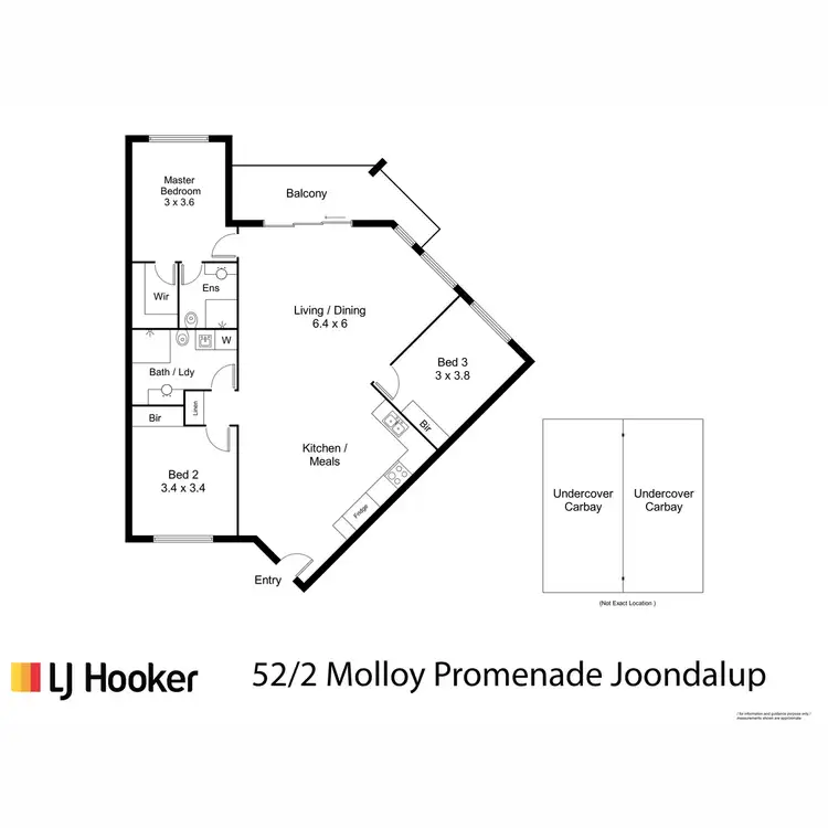 Floorplan of Homely apartment listing, 52/2 Molloy Promenade, Joondalup WA 6027