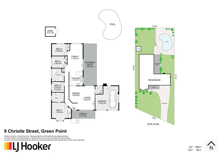 Floorplan of Homely house listing, 9 Christle Street, Green Point NSW 2251