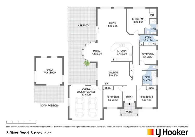 Floorplan of Homely house listing, 3 River Road, Sussex Inlet NSW 2540