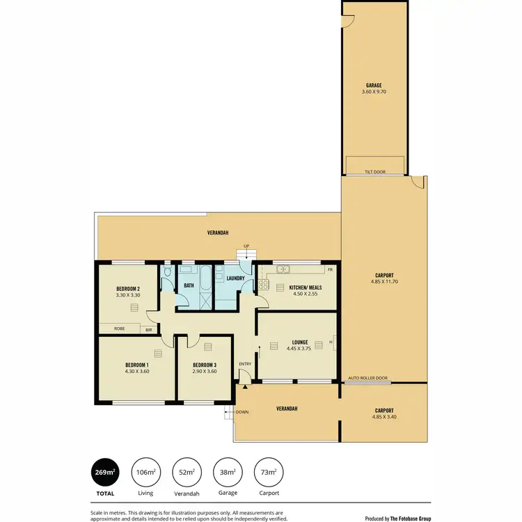 Floorplan of Homely house listing, 49 Middle Row, Salisbury SA 5108