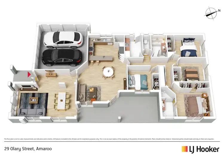 Floorplan of Homely house listing, 29 Olary Street, Amaroo ACT 2914