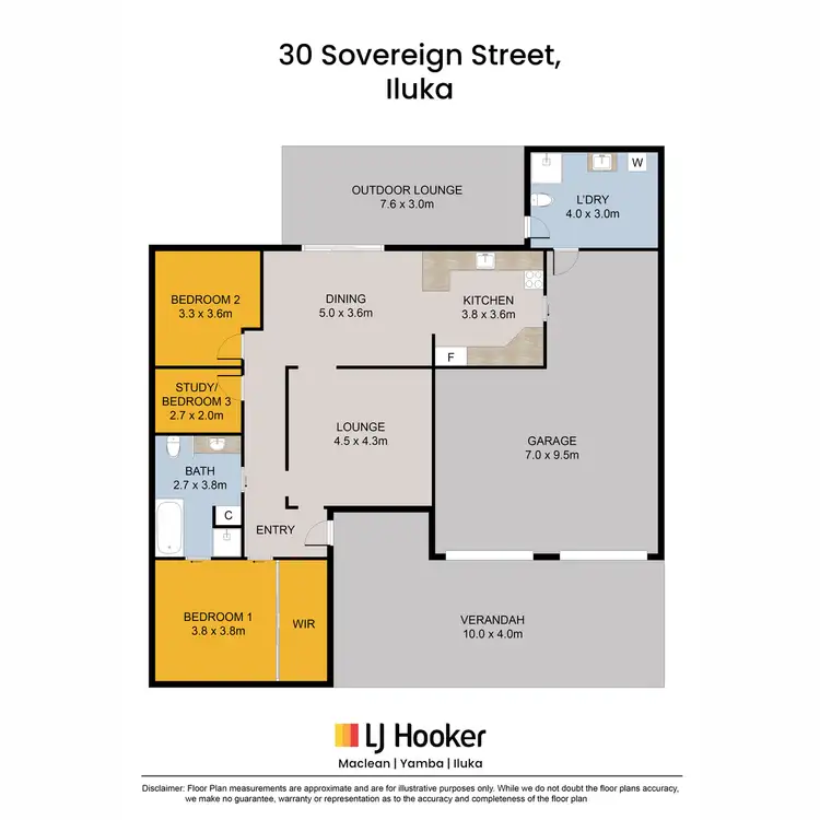 Floorplan of Homely house listing, 30 Sovereign Street, Iluka NSW 2466