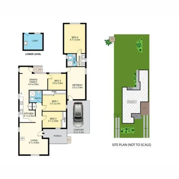 Floorplan of Homely house listing, 22 Rowley Street, Seven Hills NSW 2147