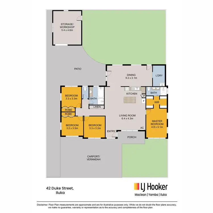 Floorplan of Homely house listing, 42 Duke Street, Iluka NSW 2466