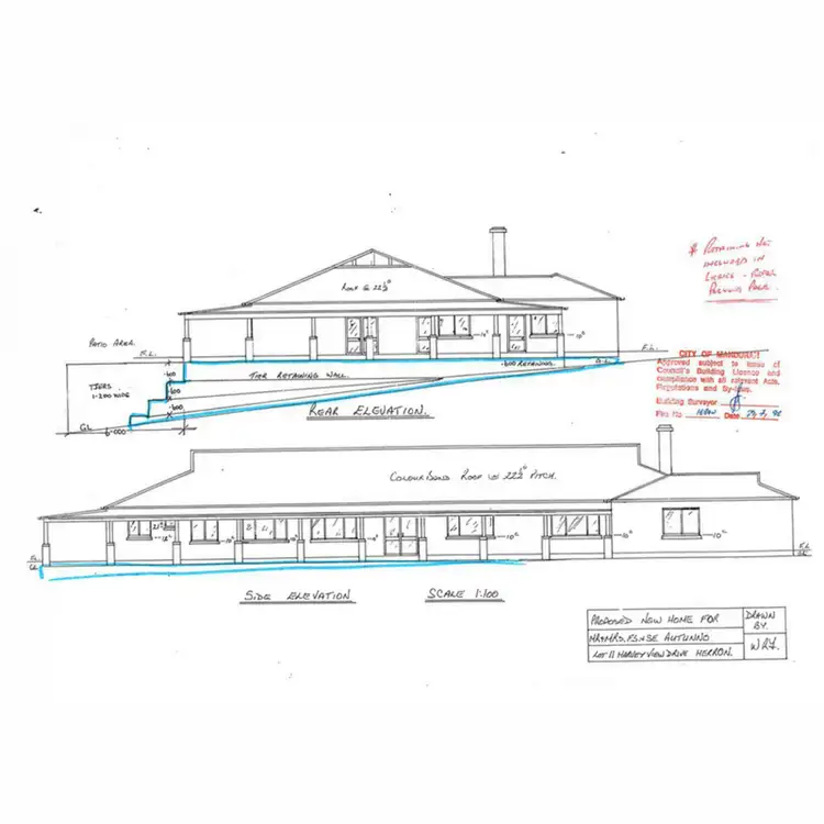 Floorplan of Homely rural property listing, 134 Harvey View Drive, Herron WA 6211