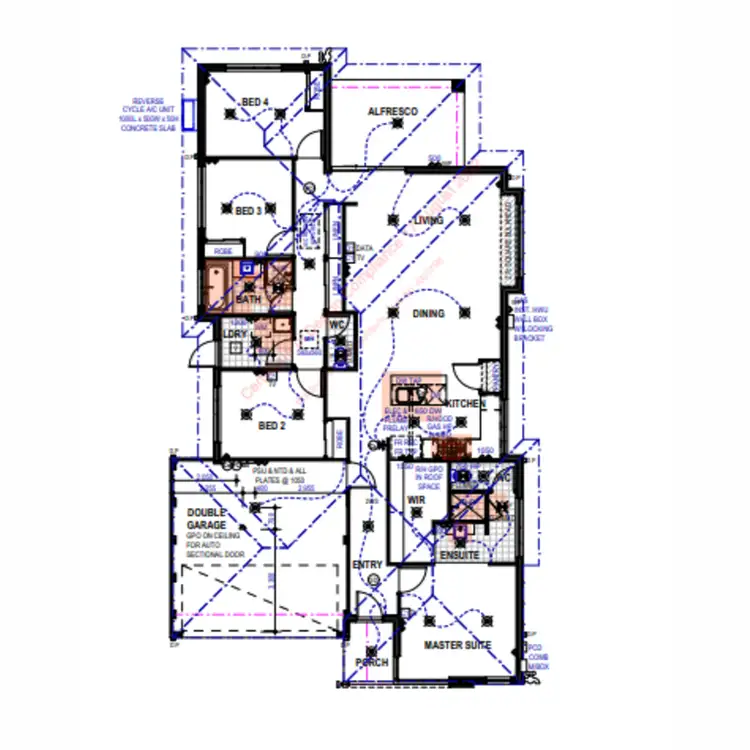 Floorplan of Homely house listing, 16 Pensacola Grove, Madora Bay WA 6210