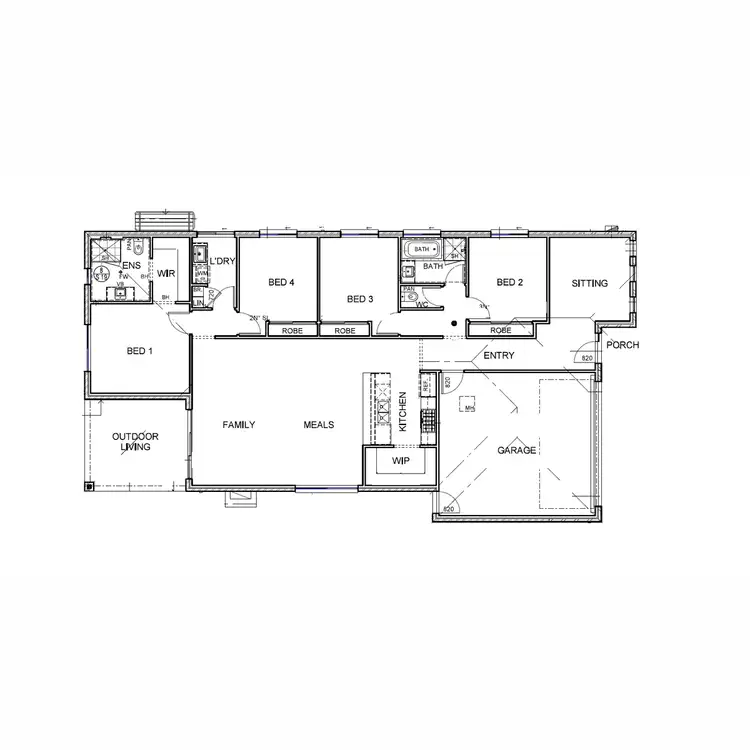 Floorplan of Homely house listing, 53 College Drive, Flagstone QLD 4280
