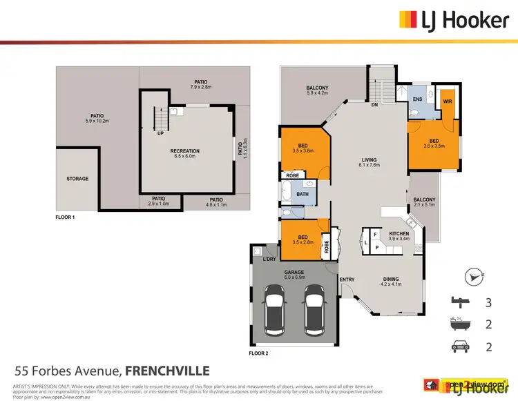 Floorplan of Homely house listing, 55 Forbes Avenue, Frenchville QLD 4701