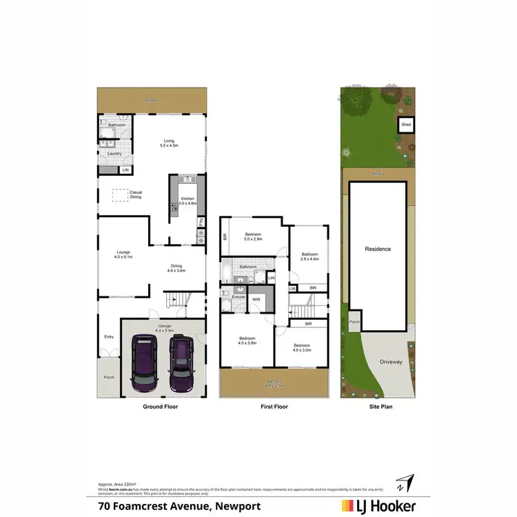 Floorplan of Homely house listing, 70 Foamcrest Avenue, Newport NSW 2106