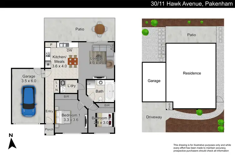 Floorplan of Homely house listing, 30/11 Hawk Avenue, Pakenham VIC 3810