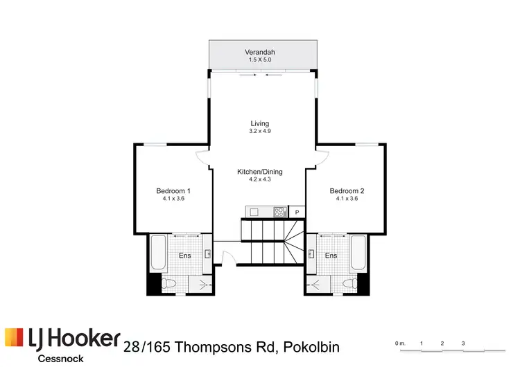 Floorplan of Homely villa listing, Villa 28/165 Thompsons Rd, Pokolbin NSW 2320