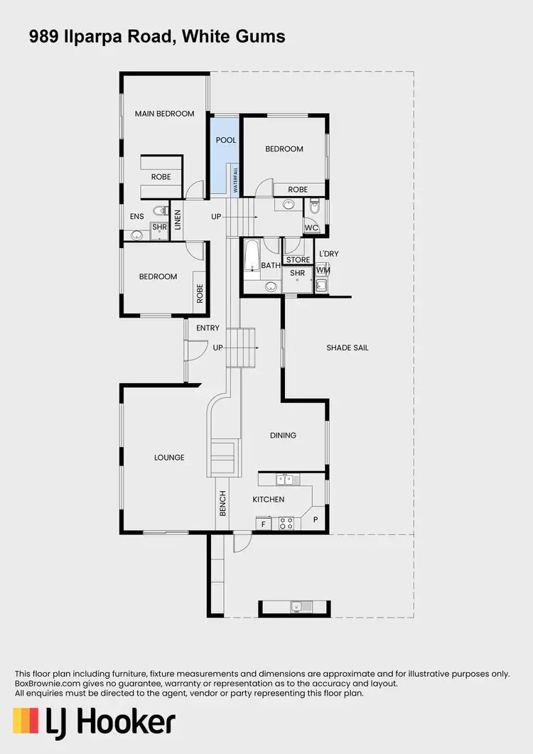 Floorplan of Homely rural property listing, 989 Ilparpa Road, White Gums NT 870