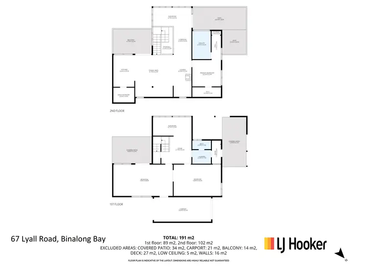 Floorplan of Homely house listing, 67 Lyall Road, Binalong Bay TAS 7216