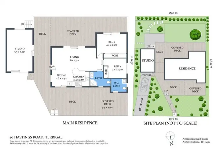 Floorplan of Homely house listing, 20 Hastings Road, Terrigal NSW 2260