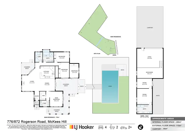 Floorplan of Homely rural property listing, 872 Rogerson Road, Mckees Hill NSW 2480