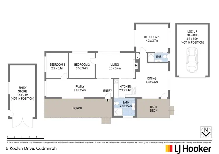 Floorplan of Homely house listing, 5 Koolyn Drive, Cudmirrah NSW 2540