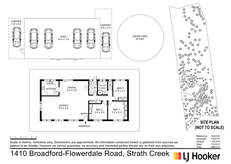 Floorplan of Homely house listing, 1410 Broadford-Flowerdale Road, Strath Creek VIC 3658
